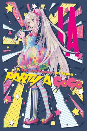 Постер: IA 1st Live Concert in Japan "PARTY A GO-GO"