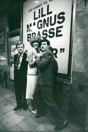 Постер: Lill, Brasse och Magnus på Berns