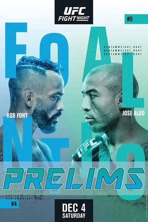 Постер: UFC on ESPN 31: Font vs. Aldo