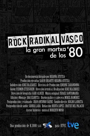 Постер: Rock Radikal Vasco: La gran martxa de los 80