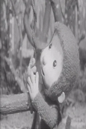 Постер: Little Monkey on a Swing