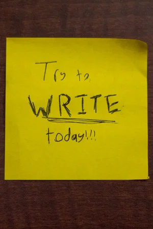 Постер: Try to WRITE today!!!