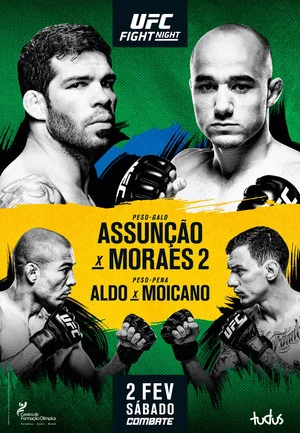 Постер: UFC Fight Night 144: Assuncao vs. Moraes 2