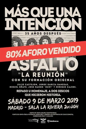 Постер: Asfalto – Sold Out