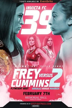 Постер: Invicta FC 39: Frey vs Cummins 2