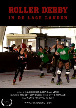 Постер: ROLLER DERBY IN THE LOW COUNTRIES