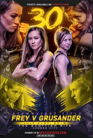 Постер: Invicta FC 30: Frey vs. Grusander
