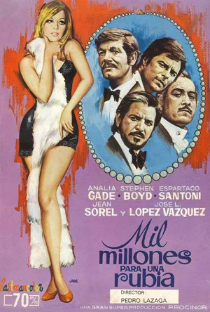 Постер: One Billion for a Blonde
