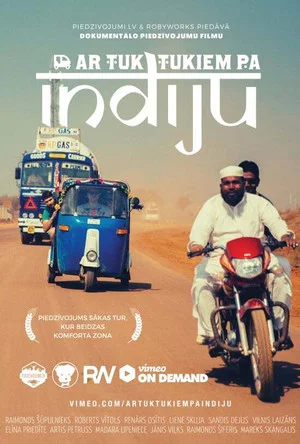 Постер: Ar tuk-tukiem pa Indiju