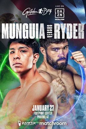 Постер: Jaime Munguia vs. John Ryder