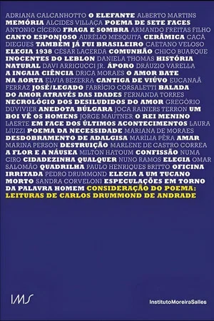 Постер: Consideração do Poema