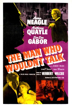 Постер: The Man Who Wouldn't Talk