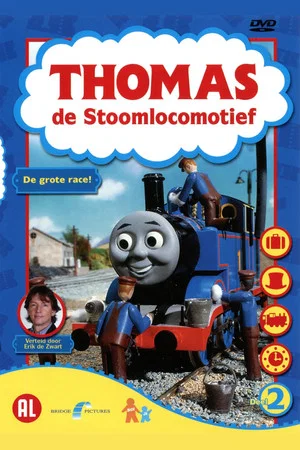Постер: Thomas de Stoomlocomotief: De grote race!