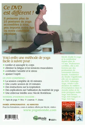Постер: Nicole Bordeleau : Le Yoga pour tous