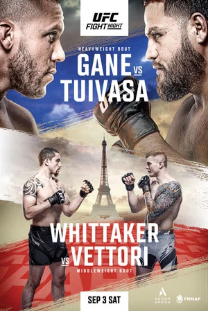 Постер: UFC Fight Night 209: Gane vs. Tuivasa