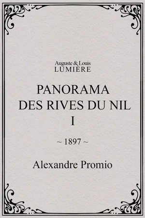 Постер: Panorama des rives du Nil, [I]