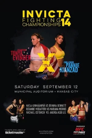 Постер: Invicta FC 14: Evinger vs. Kianzad