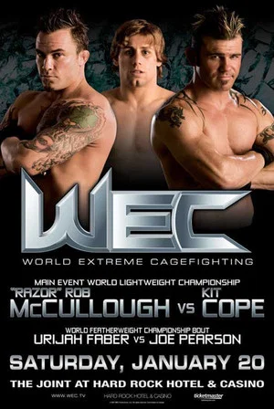 Постер: WEC 25: McCullough vs. Cope