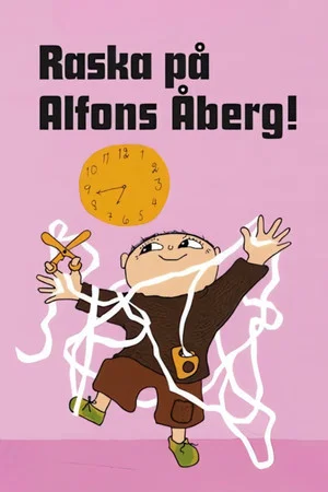 Постер: Raska på Alfons Åberg