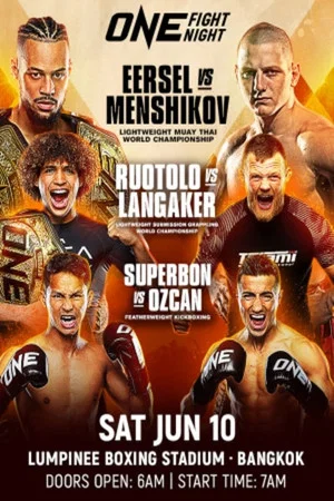 Постер: ONE Fight Night 11: Eersel vs. Menshikov