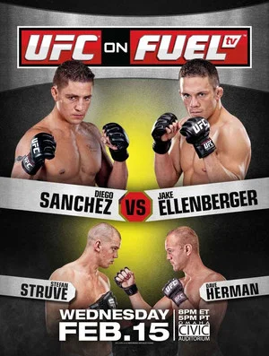 Постер: UFC on Fuel TV 1: Sanchez vs. Ellenberger