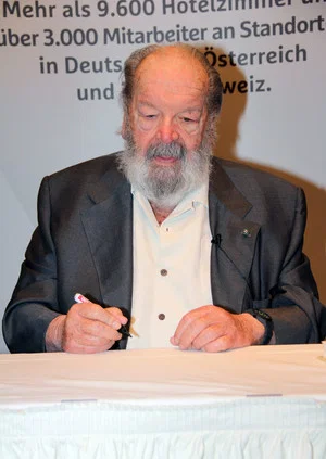 Постер: Bud Spencer zu Gast im Ramada Hotel in Berlin