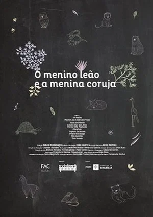 Постер: O Menino Leão e a Menina Coruja