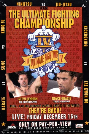 Постер: UFC 4: Revenge of the Warriors