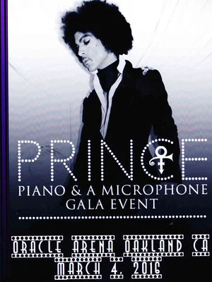 Постер: Prince: Piano and a Microphone Tour