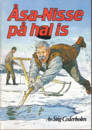 Постер: Åsa-Nisse på hal is