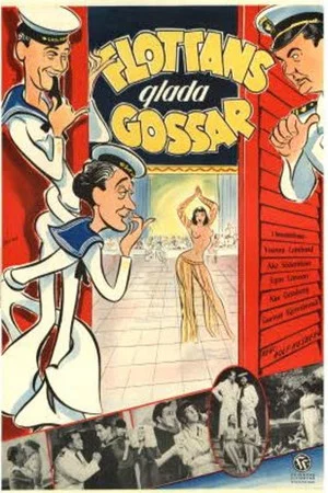 Постер: Flottans glada gossar