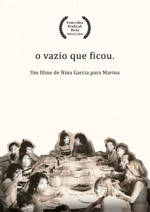 Постер: o vazio que ficou