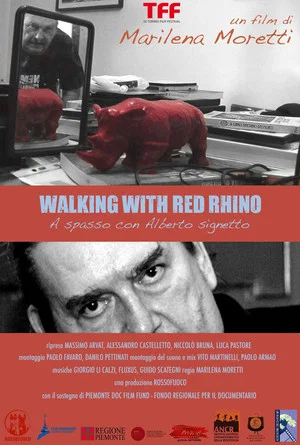 Постер: Walking with red rhino - A spasso con Alberto Signetto