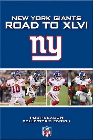 Постер: New York Giants Road to XLVI