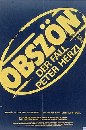 Постер: Obscene: The Case of Peter Herzl