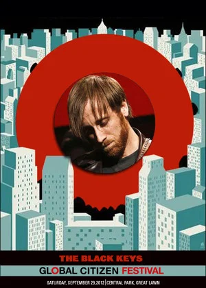 Постер: The Black Keys: Live at Global Citizen Music Festival 2012
