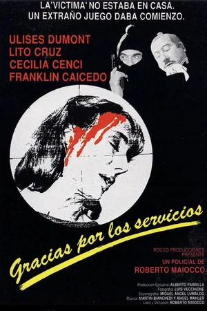 Постер: Gracias por los servicios