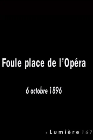 Постер: La foule sur la place de l’Opéra