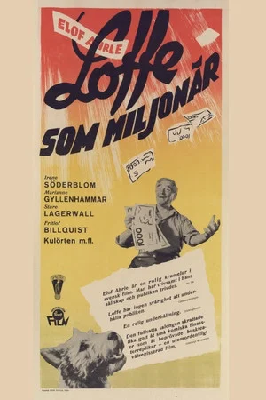 Постер: Loffe som miljonär