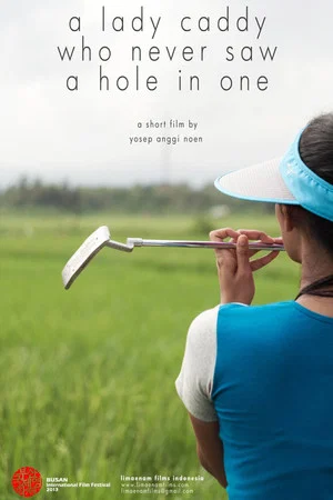 Постер: A Lady Caddy Who Never Saw a Hole in One
