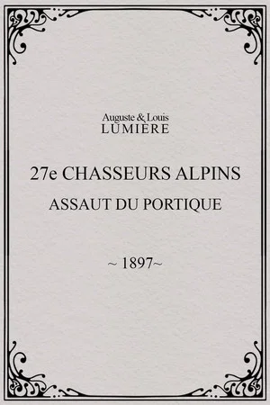 Постер: 27ème chasseurs alpins : assaut du portique