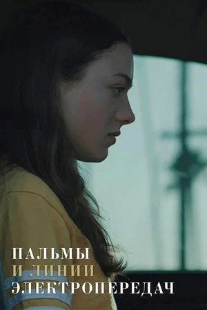 Постер: Пальмы и линии электропередач