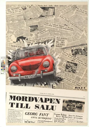 Постер: Mordvapen till salu
