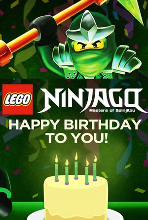 Постер: LEGO Ninjago: Happy Birthday to You!