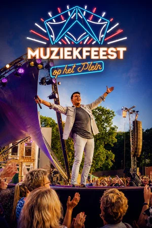 Постер: Muziekfeest op het Plein