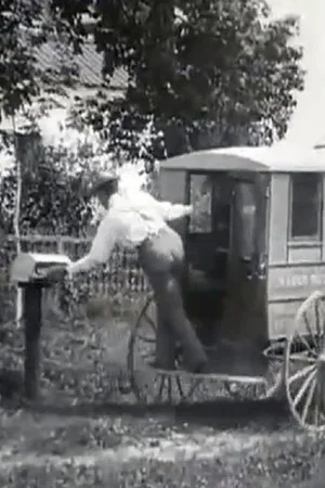 Постер: Rural Wagon Delivering Mail, U.S.P.O.