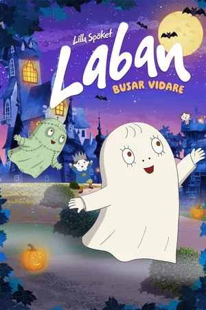 Постер: Lilla spöket Laban busar vidare