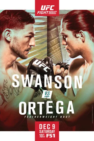 Постер: UFC Fight Night 123: Swanson vs. Ortega