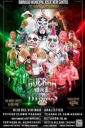 Постер: AAA Guerra de Titanes 2023