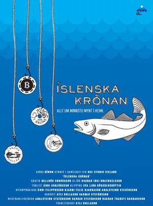Постер: Íslenska krónan
